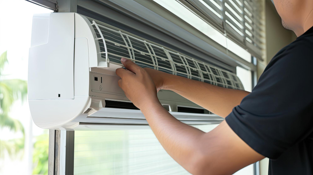 refilling gas on aircon